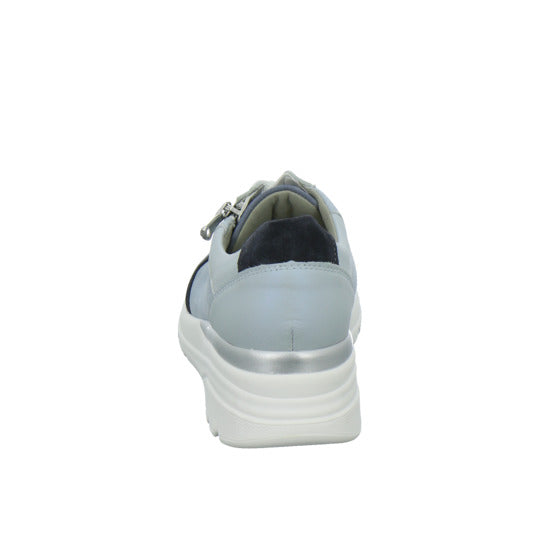 Waldläufer Bequemschuhe Damen H-Carla Blau-kombi
