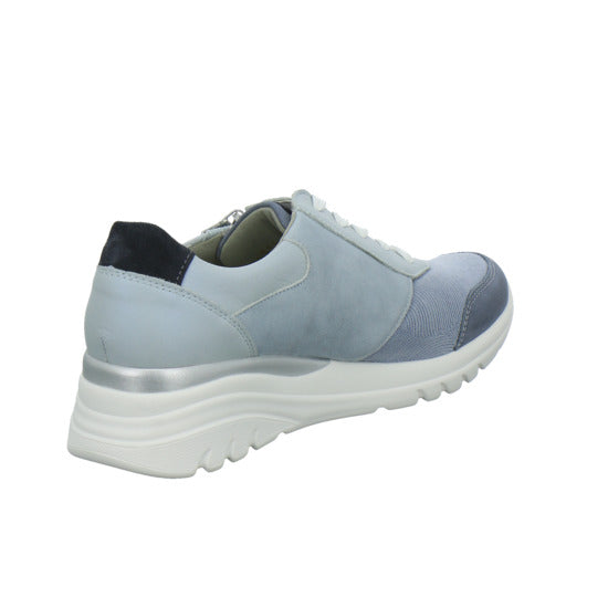 Waldläufer Bequemschuhe Damen H-Carla Blau-kombi