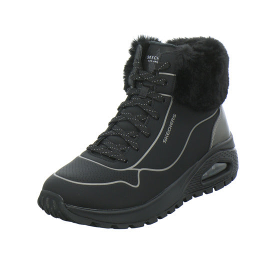 Skechers UNO Stiefel ungefüttert Schwarz - 360° Ansicht