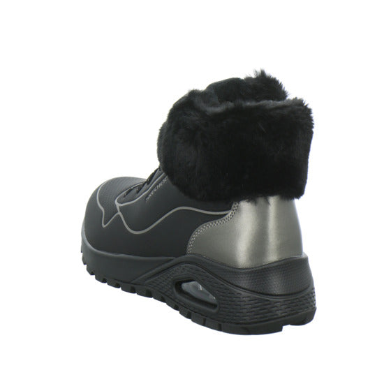 Skechers UNO Stiefel ungefüttert Schwarz - 360° Ansicht