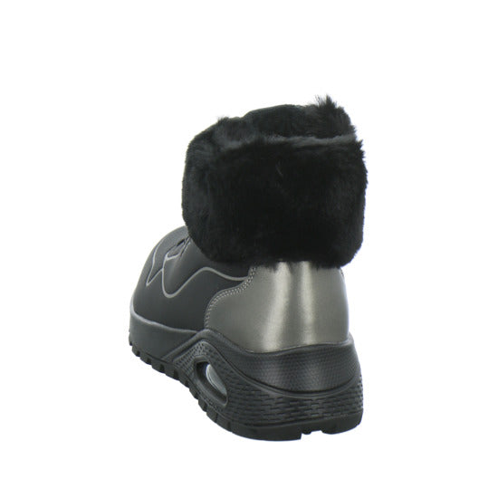 Skechers UNO Stiefel ungefüttert Schwarz - 360° Ansicht