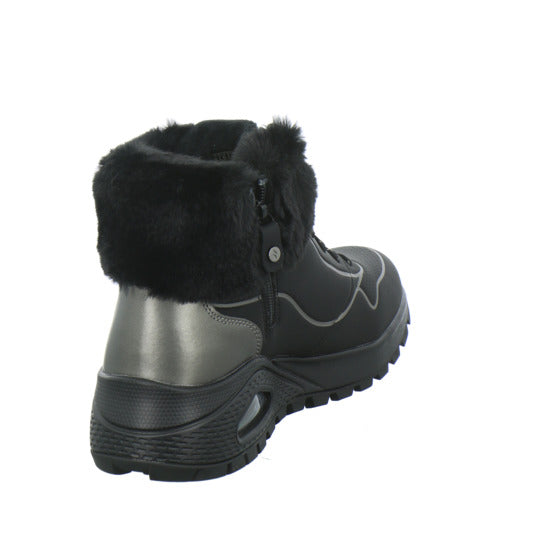 Skechers UNO Stiefel ungefüttert Schwarz - 360° Ansicht