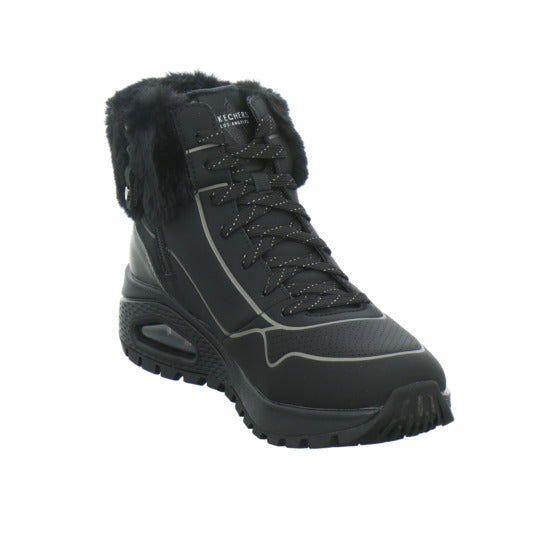 Skechers UNO Stiefel ungefüttert Schwarz - 360° Ansicht
