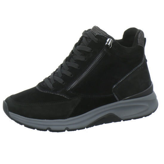 Gabor Comfort Rolling Soft Stiefel ungefüttert Schwarz - 360° Ansicht