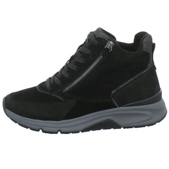Gabor Comfort Rolling Soft Stiefel ungefüttert Schwarz - 360° Ansicht