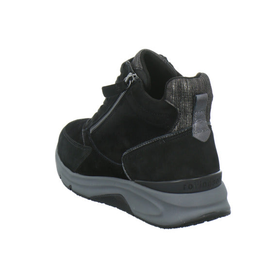 Gabor Comfort Rolling Soft Stiefel ungefüttert Schwarz - 360° Ansicht