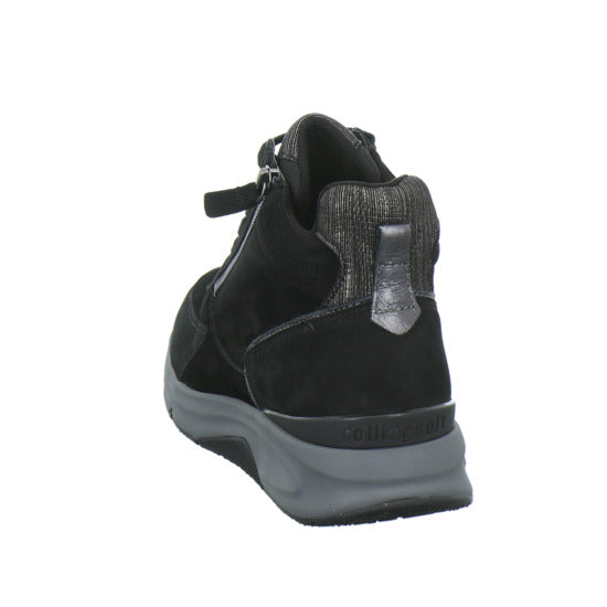 Gabor Comfort Rolling Soft Stiefel ungefüttert Schwarz - 360° Ansicht