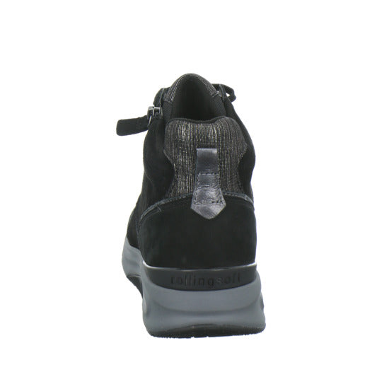 Gabor Comfort Rolling Soft Stiefel ungefüttert Schwarz - 360° Ansicht