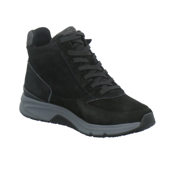 Gabor Comfort Rolling Soft Stiefel ungefüttert Schwarz - 360° Ansicht