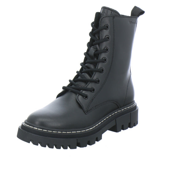 Tamaris Stiefel ungefüttert Schwarz - 360° Ansicht