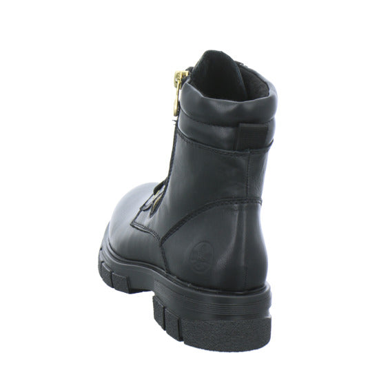 Rieker Stiefel ungefüttert Schwarz - 360° Ansicht