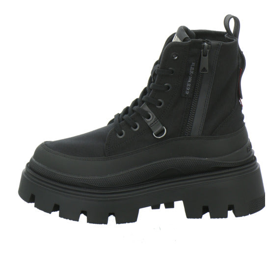 Palladium Stiefel Damen Pallasquad Zip TX Schwarz