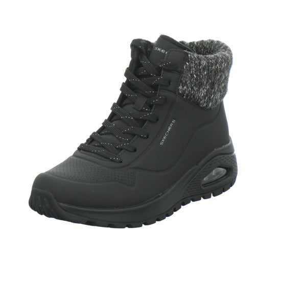 Skechers Stiefel Damen UNO Schwarz