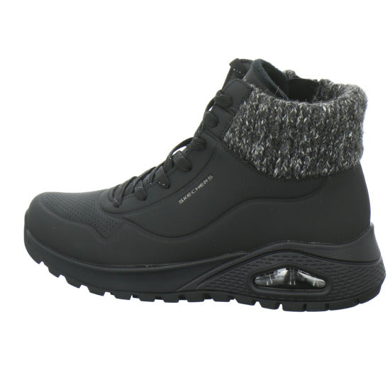Skechers Stiefel Damen UNO Schwarz