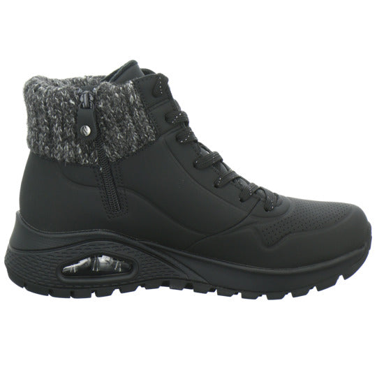 Skechers Stiefel Damen UNO Schwarz