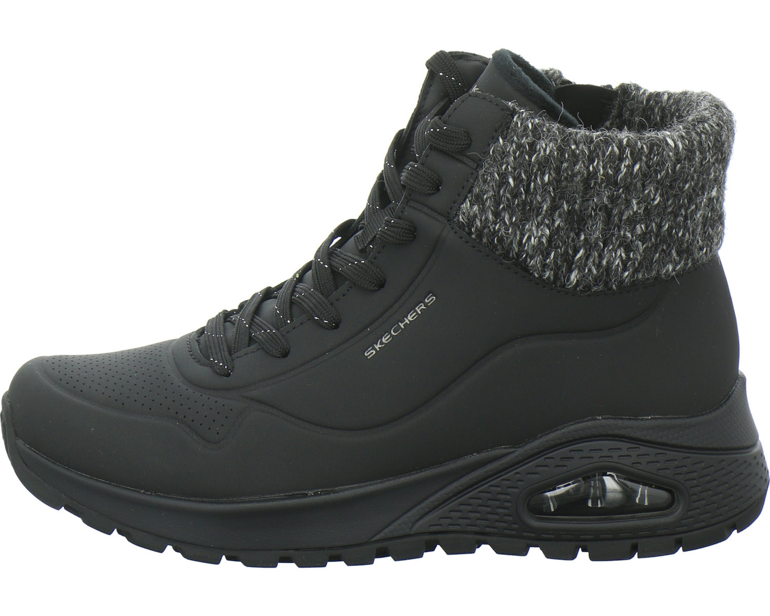Skechers Stiefel Damen UNO Schwarz
