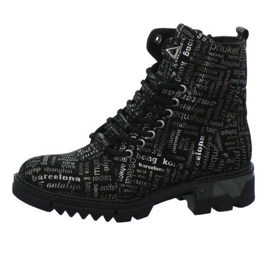 2 GO Fashion Stiefel ungefüttert Schwarz-kombi - 360° Ansicht