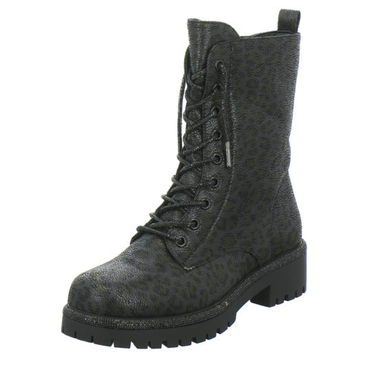 La Strada Stiefel Damen Schwarz-kombi