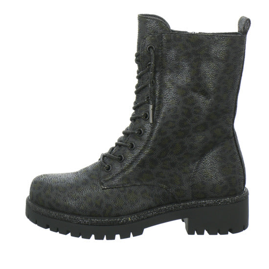 La Strada Stiefel Damen Schwarz-kombi