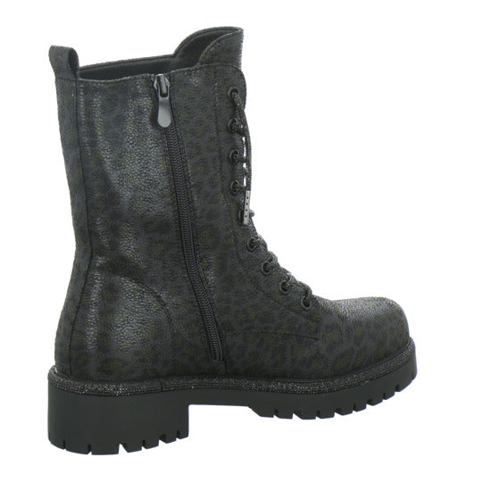 La Strada Stiefel Damen Schwarz-kombi