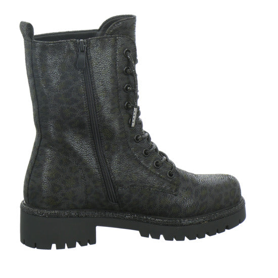 La Strada Stiefel Damen Schwarz-kombi