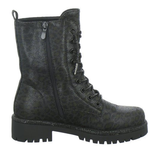 La Strada Stiefel Damen Schwarz-kombi