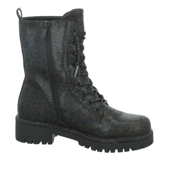La Strada Stiefel Damen Schwarz-kombi