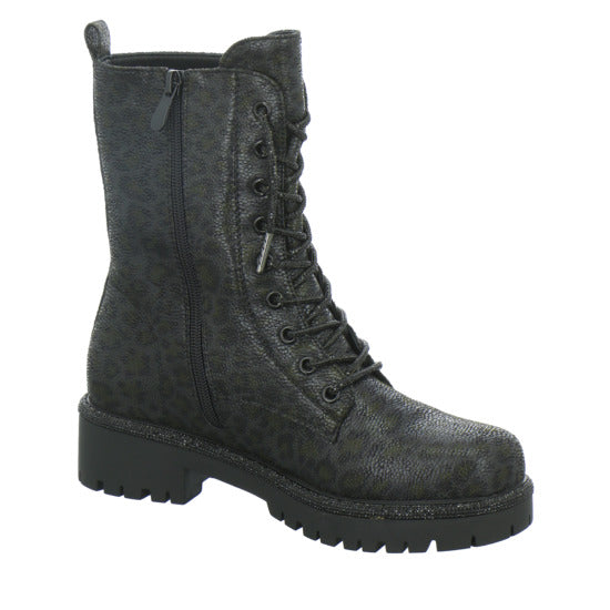 La Strada Stiefel Damen Schwarz-kombi