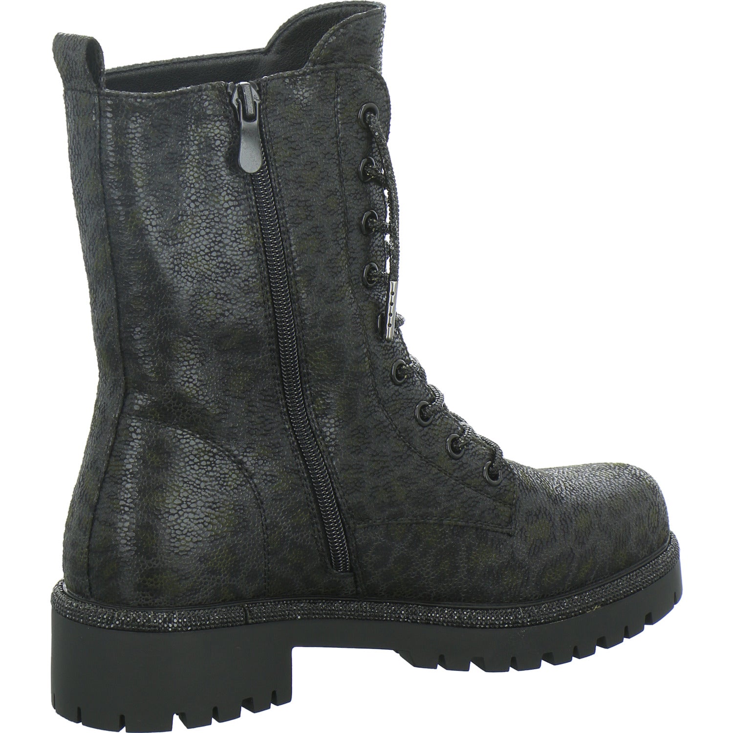 La Strada Stiefel Damen Schwarz-kombi