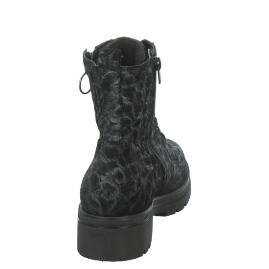 Waldläufer Stiefel Damen K-Zoe Schwarz-kombi