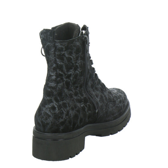 Waldläufer Stiefel Damen K-Zoe Schwarz-kombi