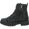 Waldläufer Stiefel Damen K-Zoe Schwarz-kombi