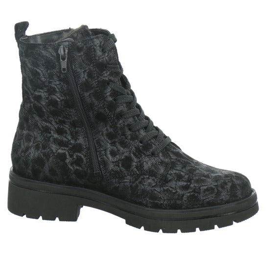 Waldläufer Stiefel Damen K-Zoe Schwarz-kombi