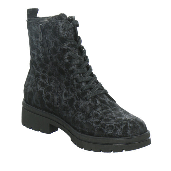 Waldläufer Stiefel Damen K-Zoe Schwarz-kombi