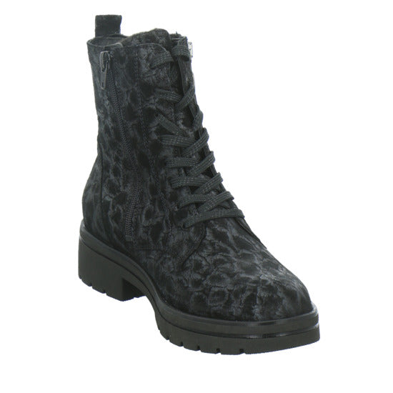 Waldläufer Stiefel Damen K-Zoe Schwarz-kombi