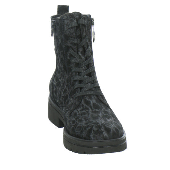 Waldläufer Stiefel Damen K-Zoe Schwarz-kombi