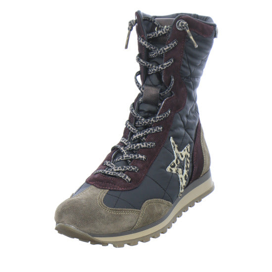 Cetti Stiefel Damen Schwarz-kombi