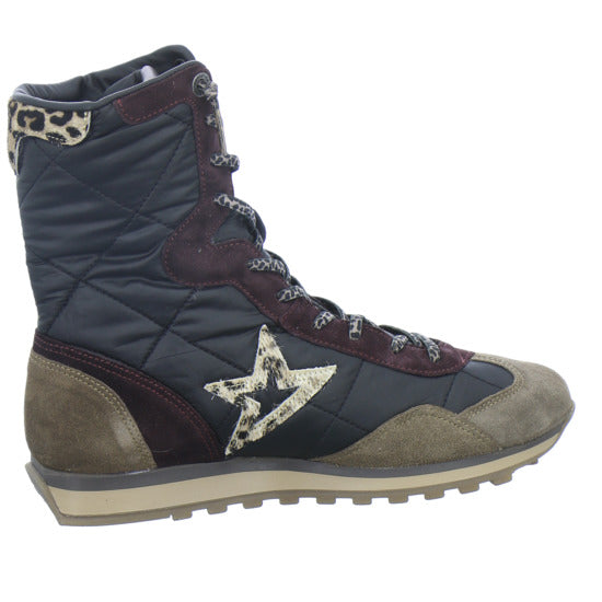 Cetti Stiefel Damen Schwarz-kombi