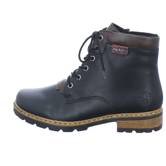 Rieker Stiefel Damen Schwarz-kombi