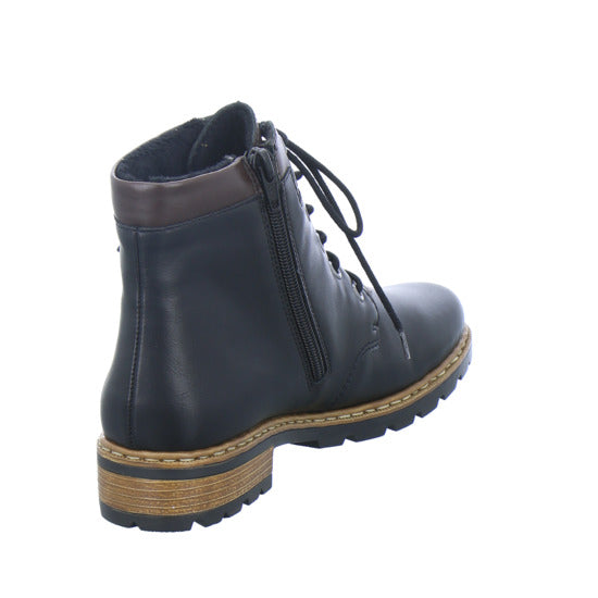 Rieker Stiefel Damen Schwarz-kombi
