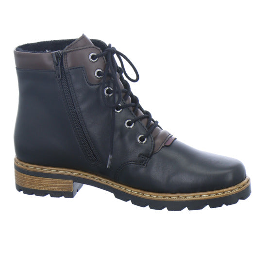 Rieker Stiefel Damen Schwarz-kombi