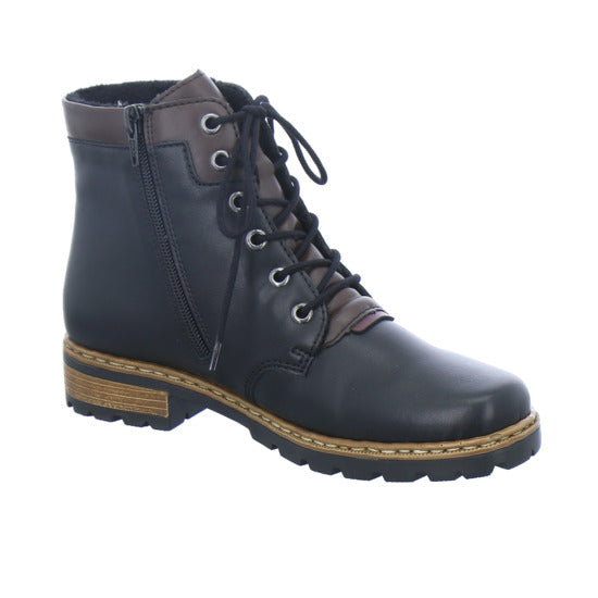 Rieker Stiefel Damen Schwarz-kombi