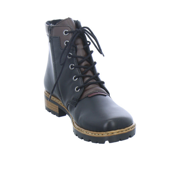 Rieker Stiefel Damen Schwarz-kombi