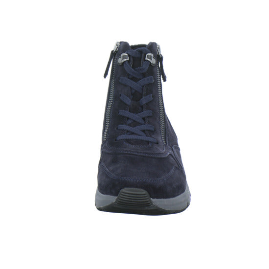 Gabor Comfort Rolling Soft Stiefel ungefüttert Dunkelblau - 360° Ansicht