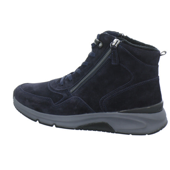 Gabor Comfort Rolling Soft Stiefel ungefüttert Dunkelblau - 360° Ansicht