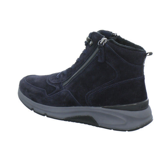 Gabor Comfort Rolling Soft Stiefel ungefüttert Dunkelblau - 360° Ansicht