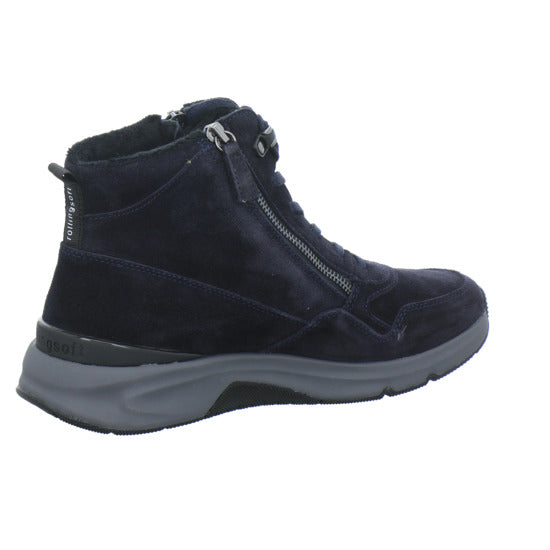 Gabor Comfort Rolling Soft Stiefel ungefüttert Dunkelblau - 360° Ansicht