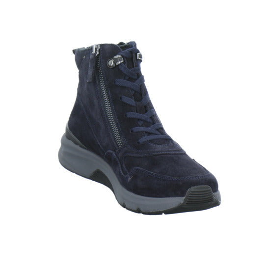 Gabor Comfort Rolling Soft Stiefel ungefüttert Dunkelblau - 360° Ansicht