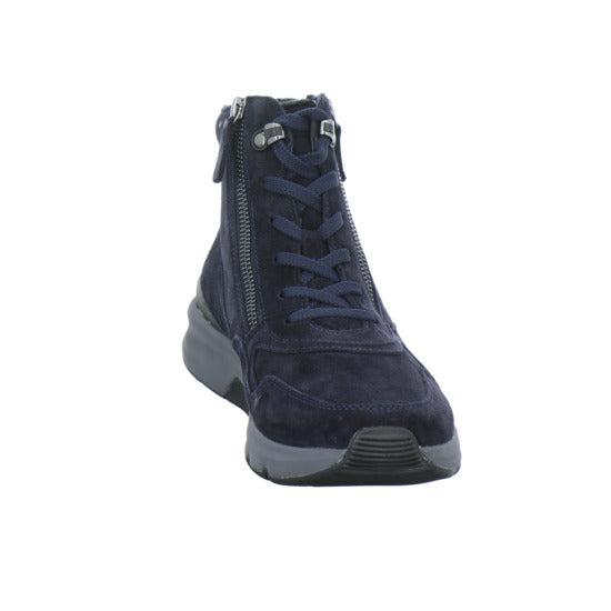 Gabor Comfort Rolling Soft Stiefel ungefüttert Dunkelblau - 360° Ansicht