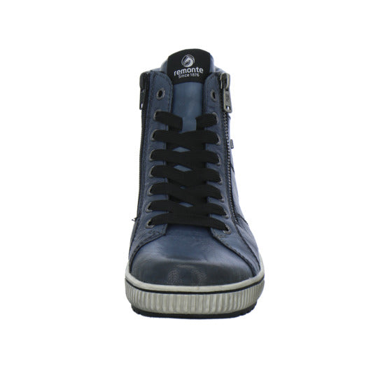 Remonte Stiefel ungefüttert Dunkelblau - 360° Ansicht